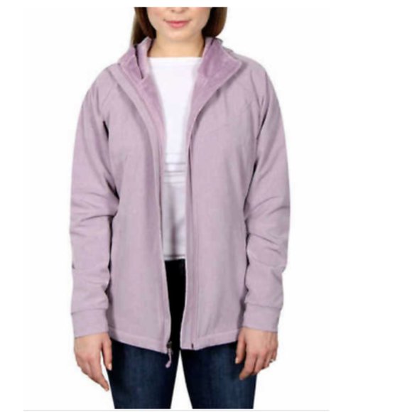 Kirkland Signature Ladies' Water-Repellent Wind Resistant Softshell Jacket - Picture 3 of 9